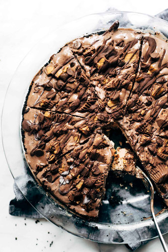 Mocha Peanut Butter Pie
