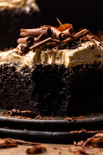 Chocolate Cake with Mocha Buttercream Frosting Chocolate Cake with Mocha Buttercream Frosting