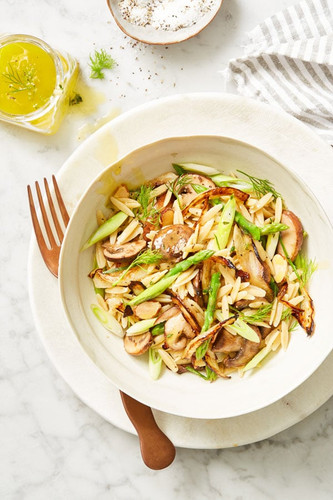 Mushroom And Asparagus Grain Bowl Mushroom And Asparagus Grain Bowl