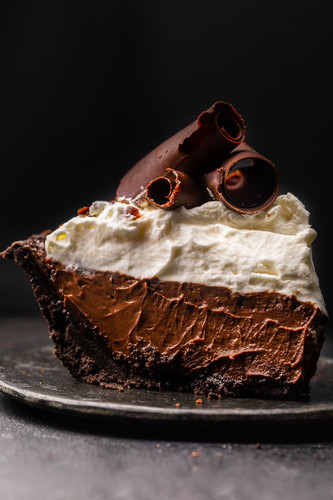No-Bake Espresso Chocolate Pudding Pie No-Bake Espresso Chocolate Pudding Pie