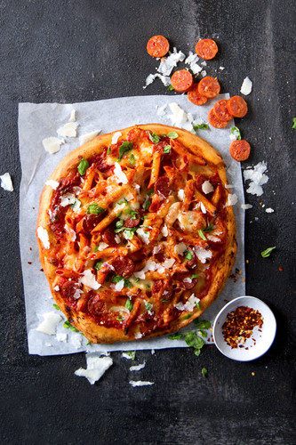 Penne Pepperoni Pizza Penne Pepperoni Pizza