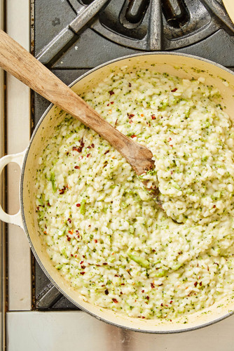 Quick Cook Broccoli & Cheese Risotto
