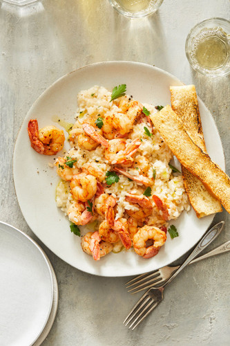 Quick Cook Risotto with Shrimp