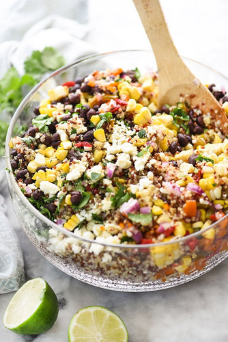 Southwest Quinoa and Grilled Corn Salad Southwest Quinoa and Grilled Corn Salad