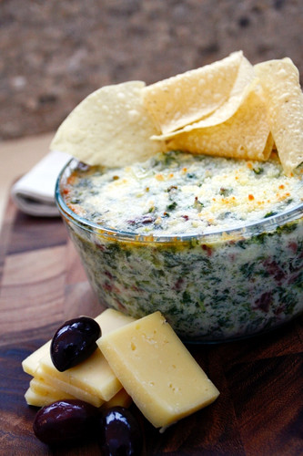 Spicy Calamata & Mascarpone Dip