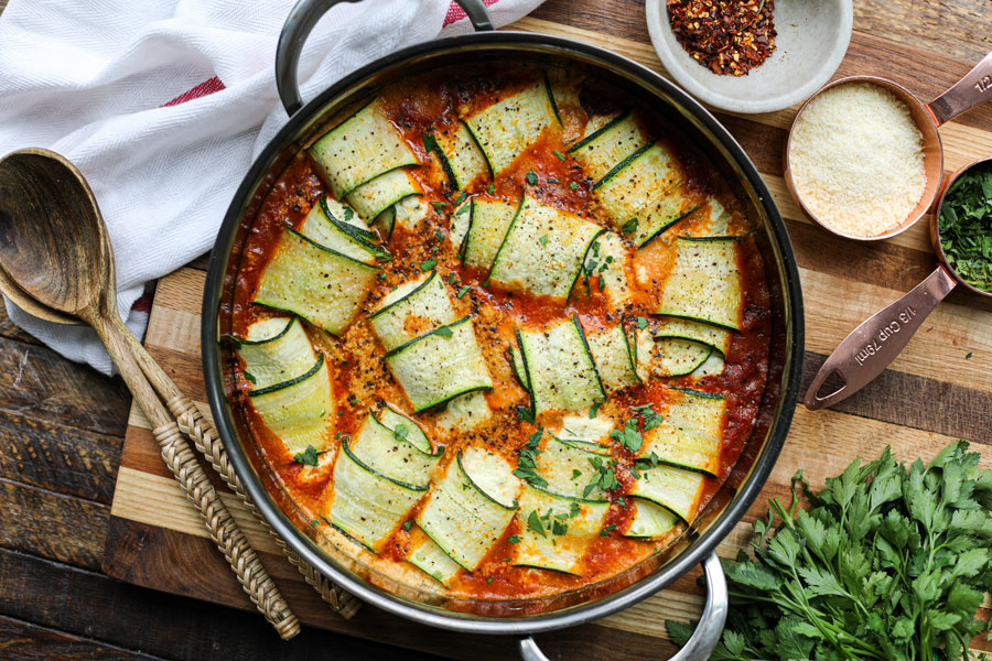 Cheesy Zucchini Involtini - DeLallo