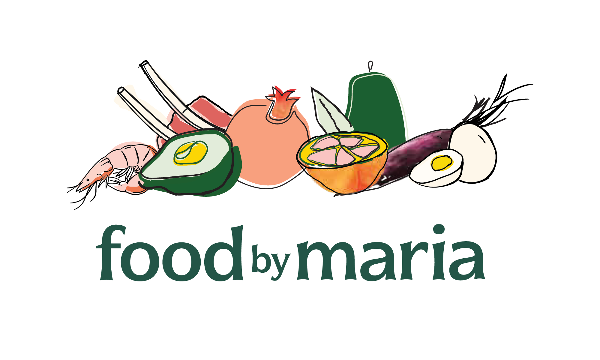 Food by maria logo