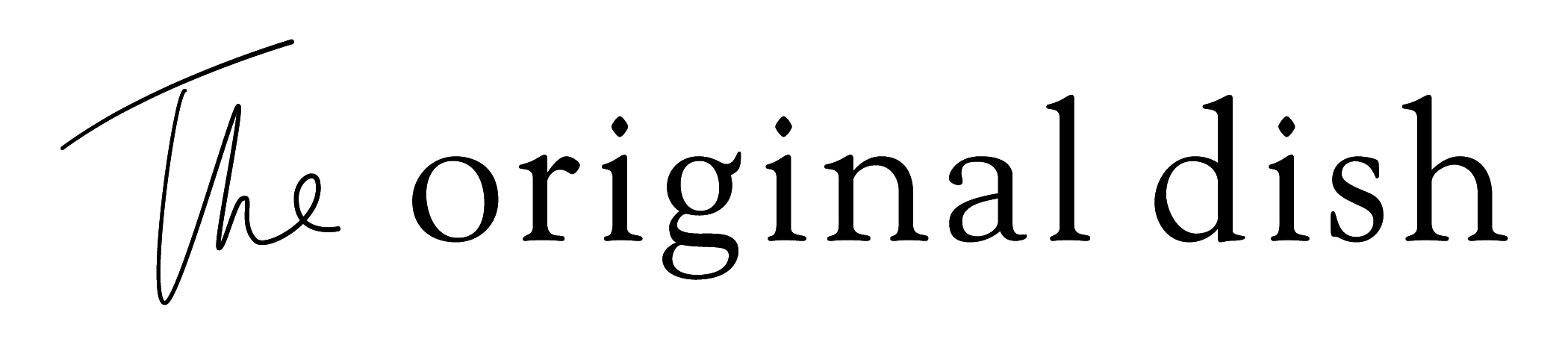 The Original Dish blogger logo