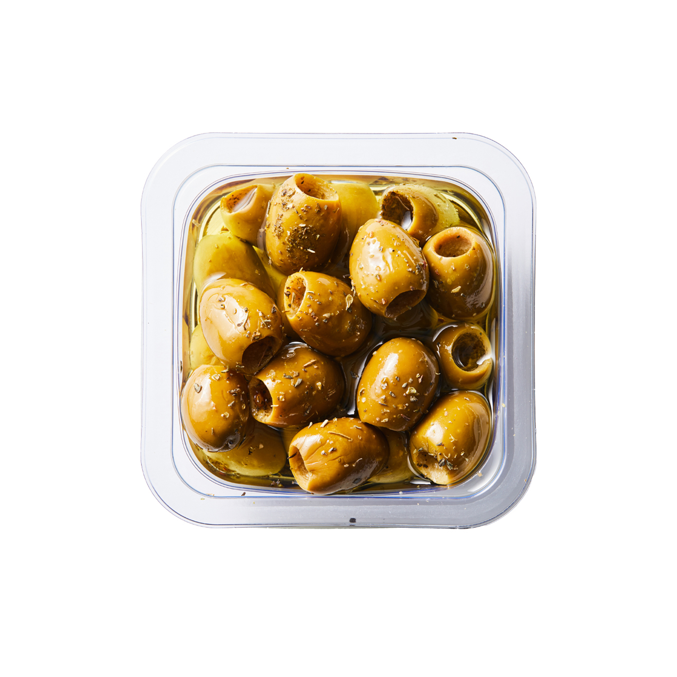 Green Olives Gigante (Pitted) (Perishable) | DeLallo