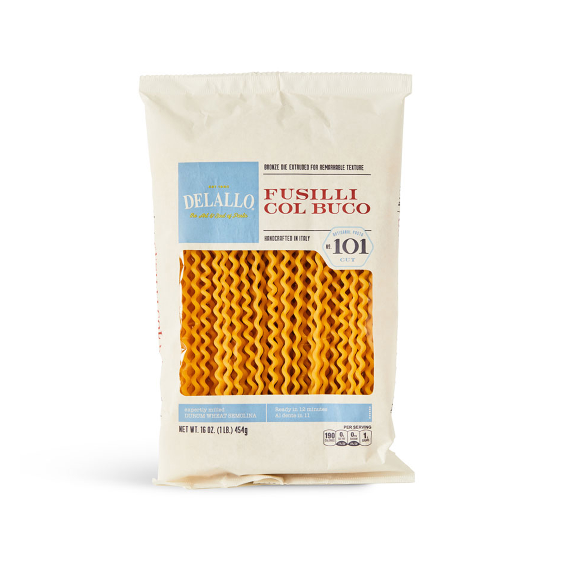 Fusilli col Buco DeLallo