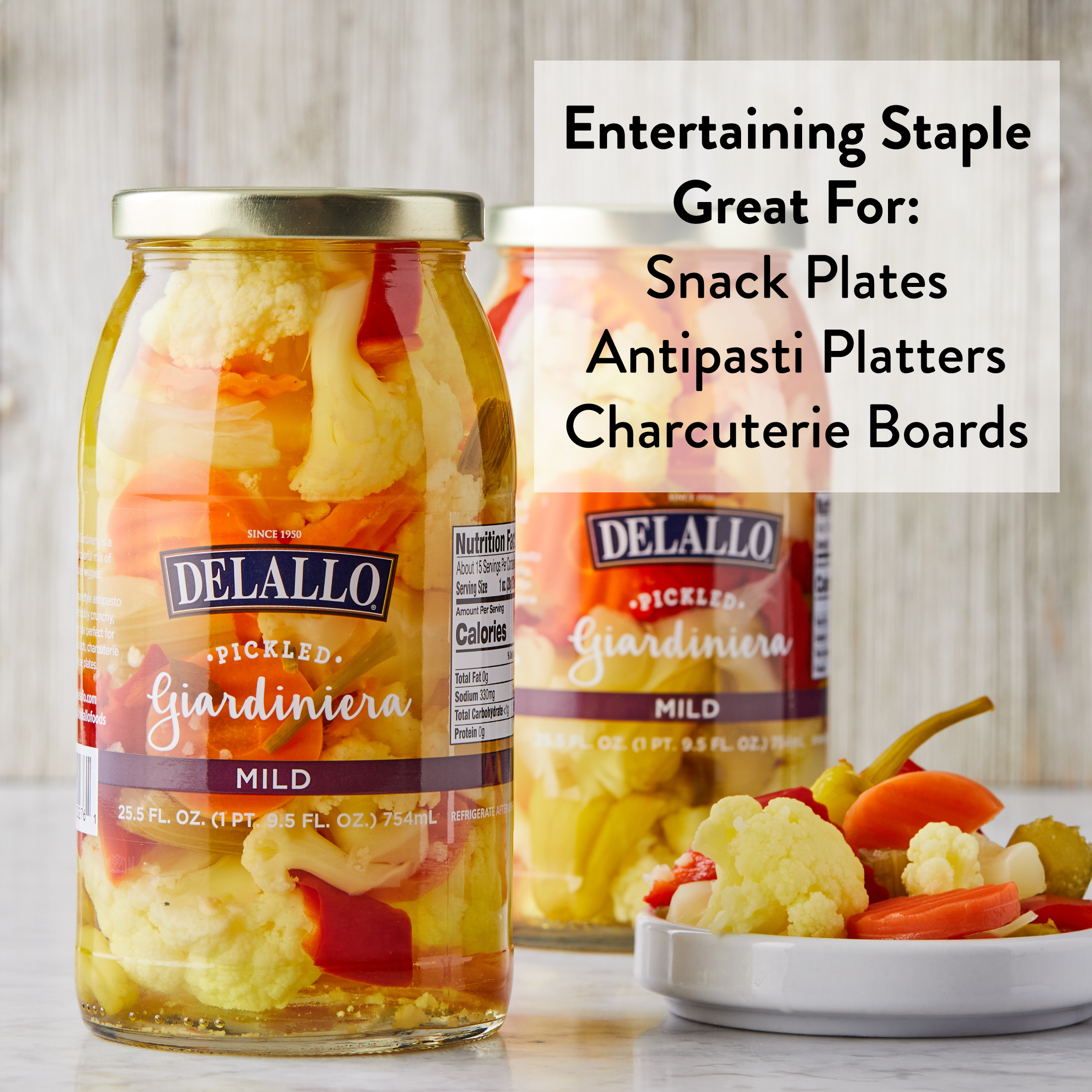 Mild Giardiniera (25.5 oz.) | DeLallo