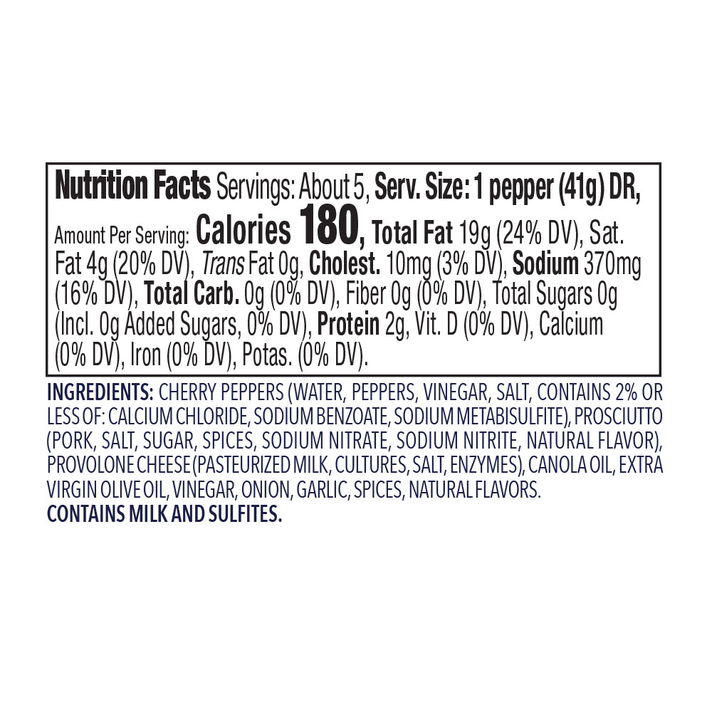 Stuffed Cherry Peppers DeLallo