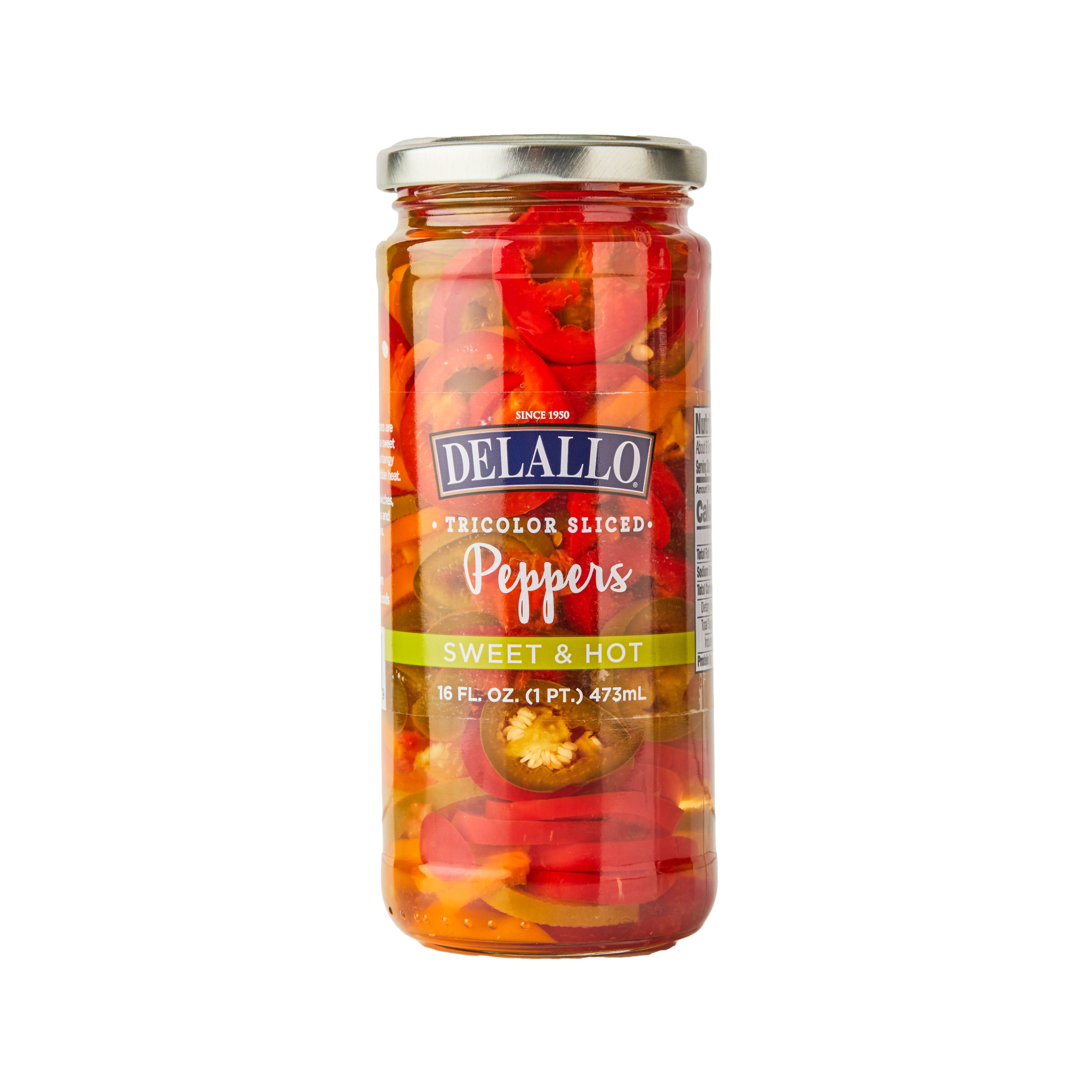 Sliced Sweet and Hot Peppers | DeLallo
