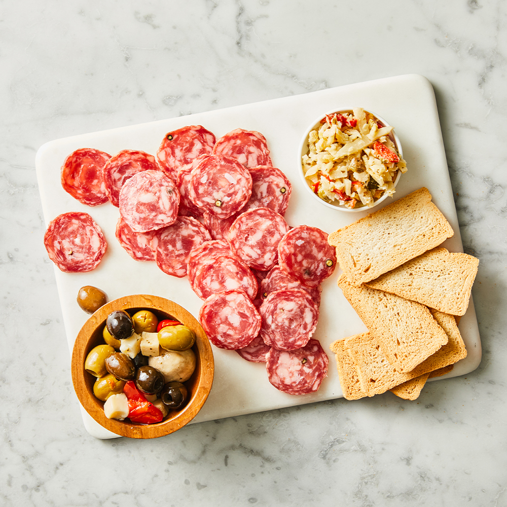 All Natural Uncured Sweet Soppressata (Slices) | DeLallo