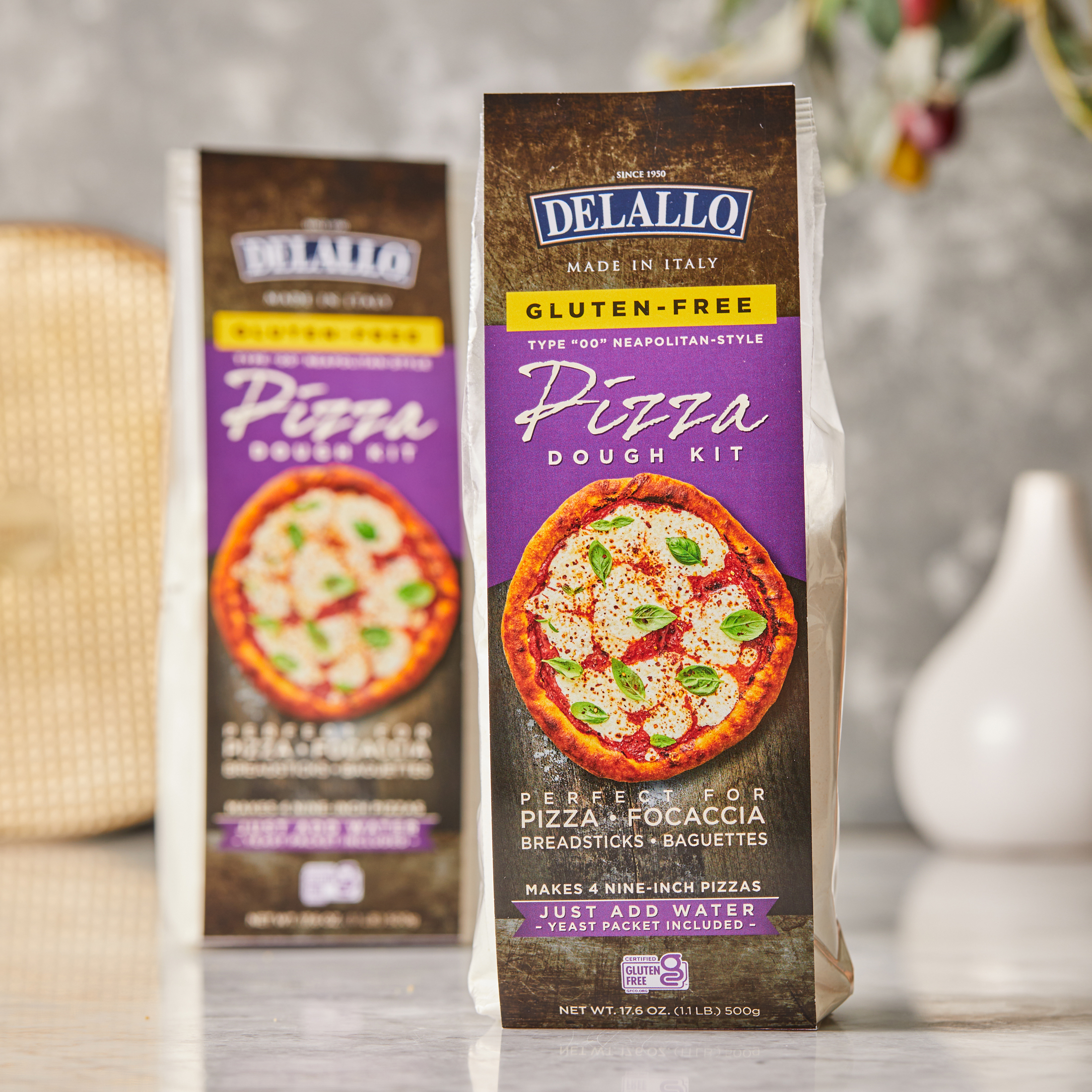 Gluten Free Pizza Dough Mix | DeLallo