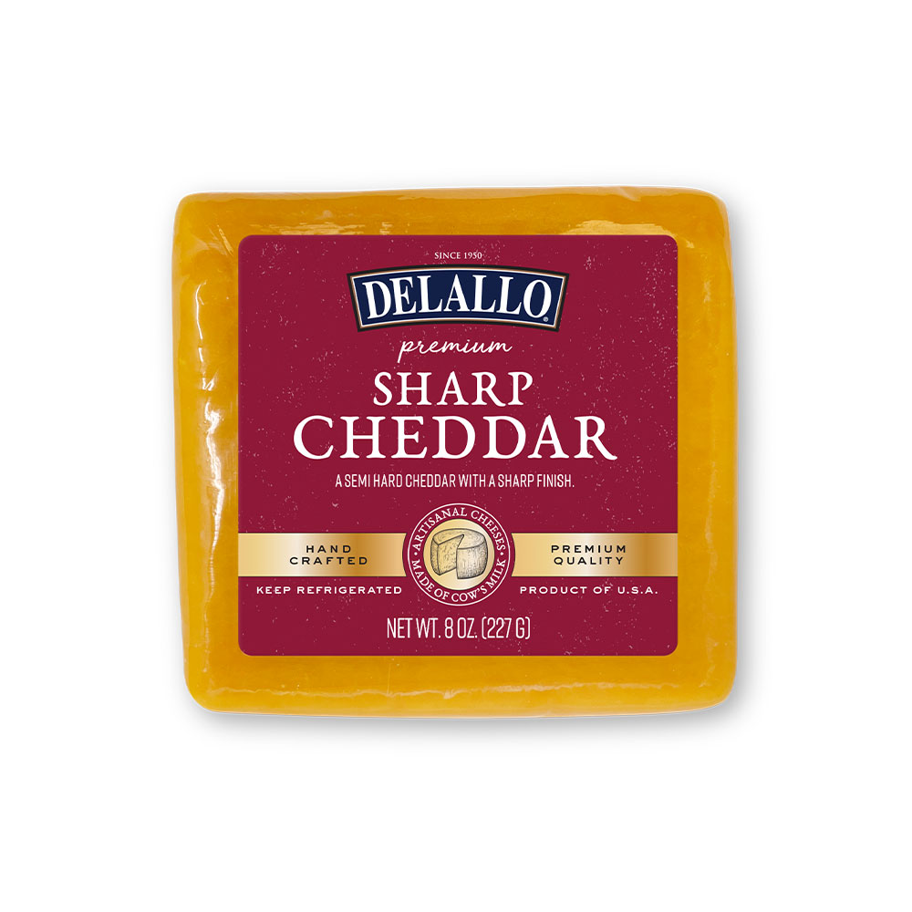 Sharp Cheddar Cheese | DeLallo