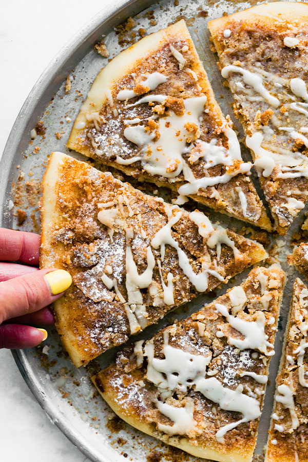 Cinnamon Sugar Pizza - DeLallo