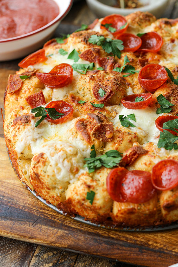 Pull Apart Pizza Bread - DeLallo
