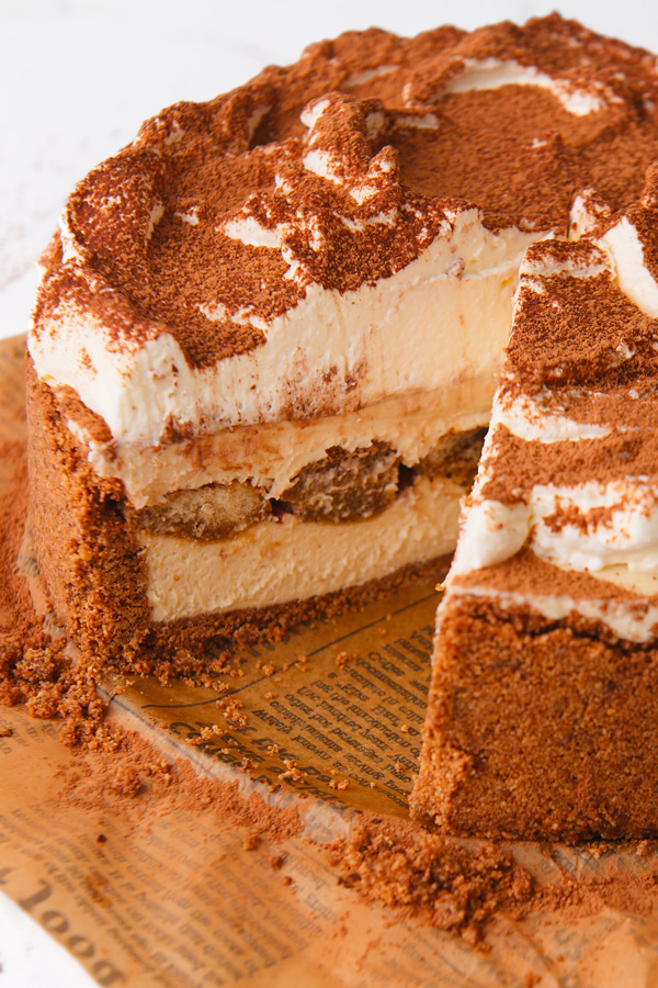 Easy Tiramisu Cheesecake - DeLallo