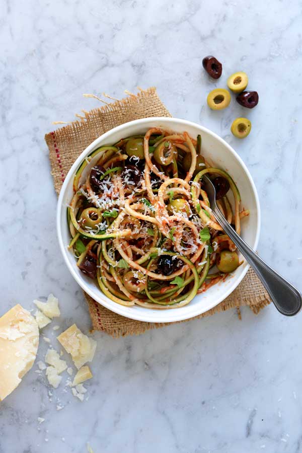 Zoodles with Zesty Passata Puree - DeLallo