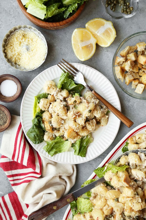 Caesar Salad Gnocchi Image