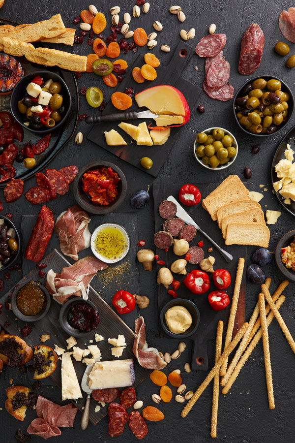 How to Create a Charcuterie Board for a Crowd or a Big Family