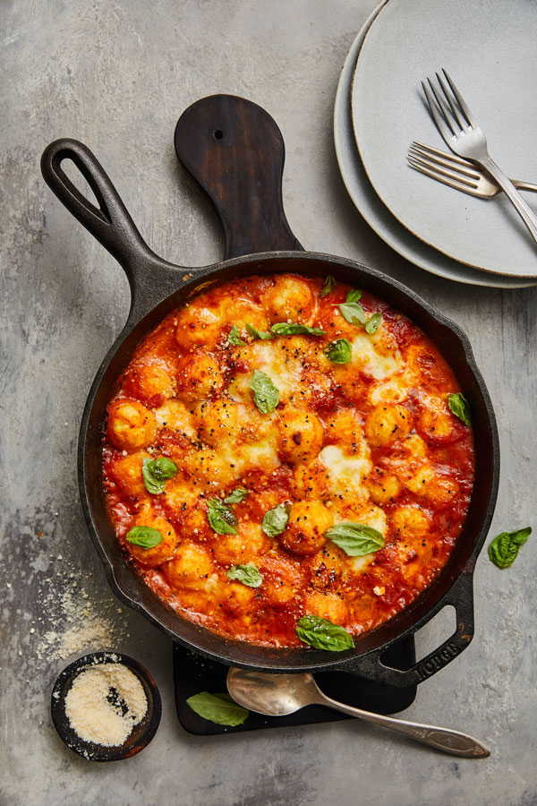 Cheese Stuffed Gnocchi with Four Cheese Pomodoro Sauce - DeLallo