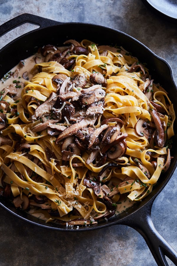 Image of Creamy Mushroom Pasta 