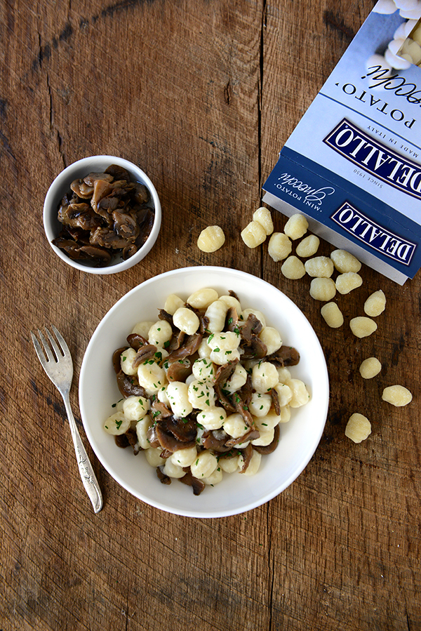 Image of Creamy Gnocchi with Truffled Mushrooms