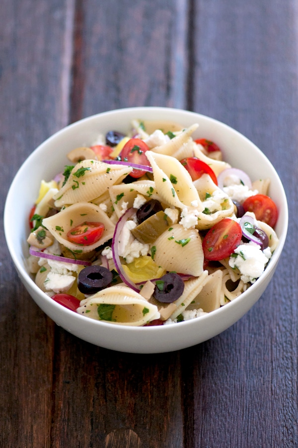 Greek Feta Pasta Salad - DeLallo