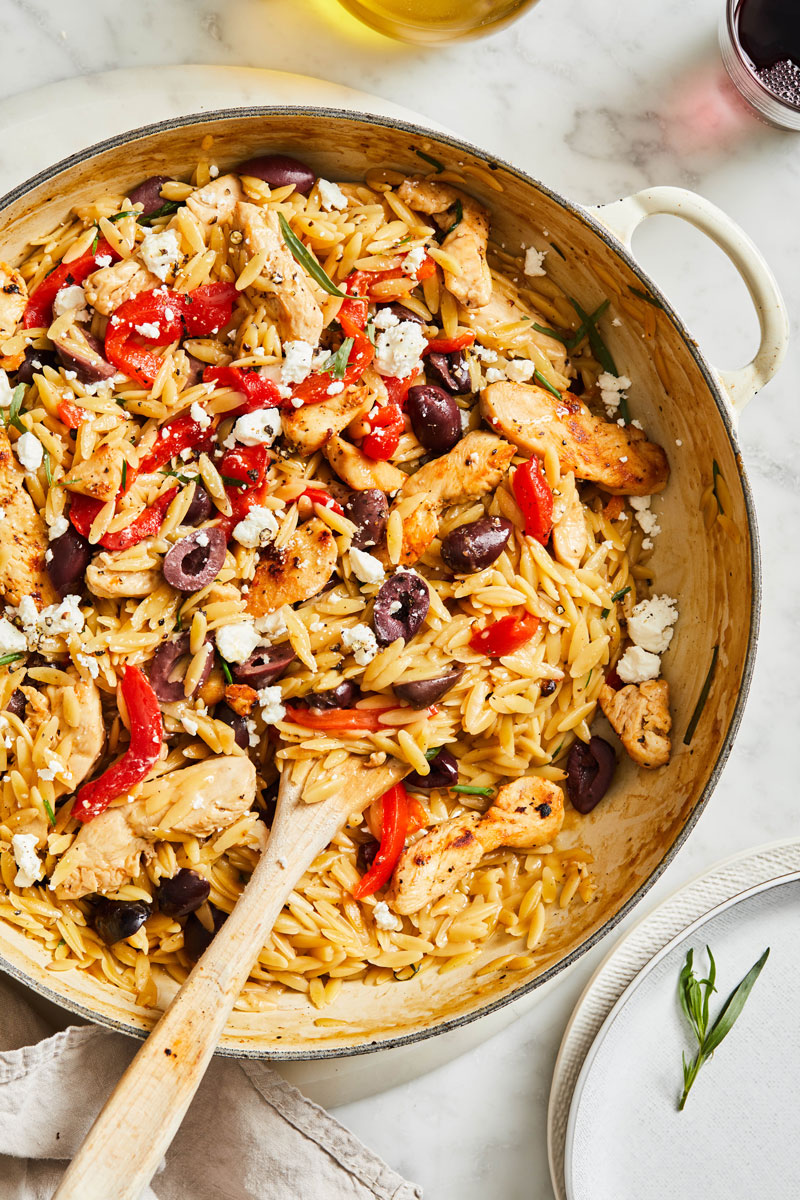 Greek Chicken Orzo Recipe