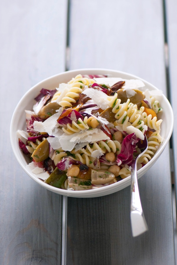 image of Grilled Tuscan Pasta Salad