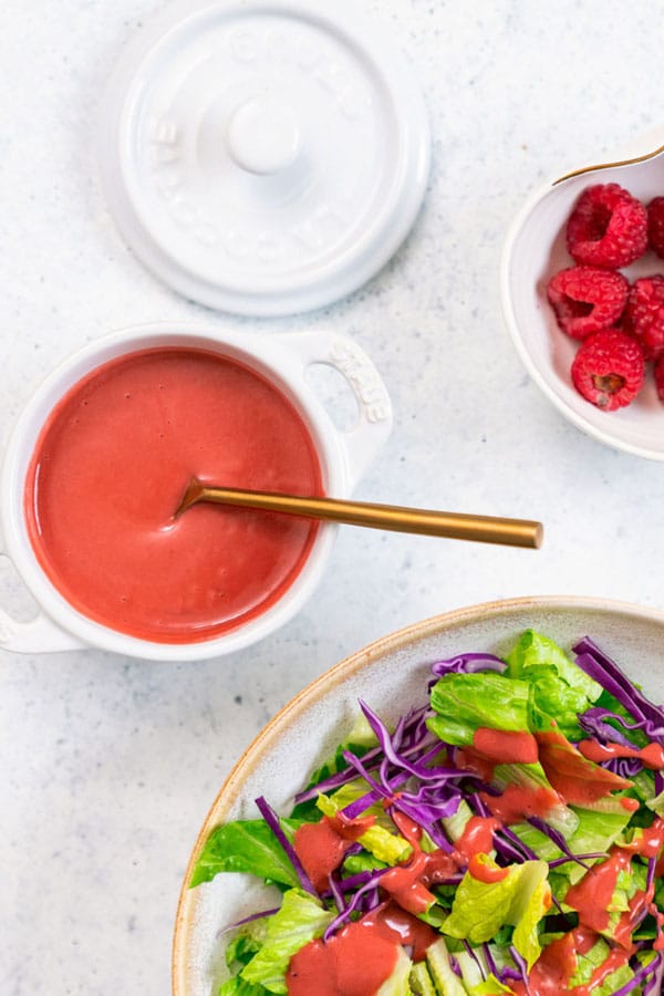 Image of Healthy Raspberry Vinaigrette