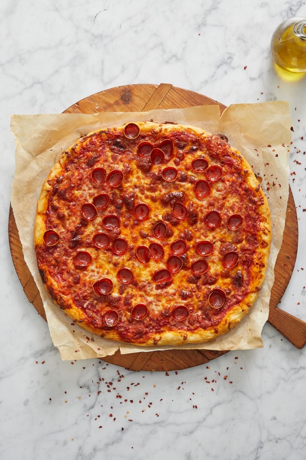 Italian Pepperoni Pizza Recipe