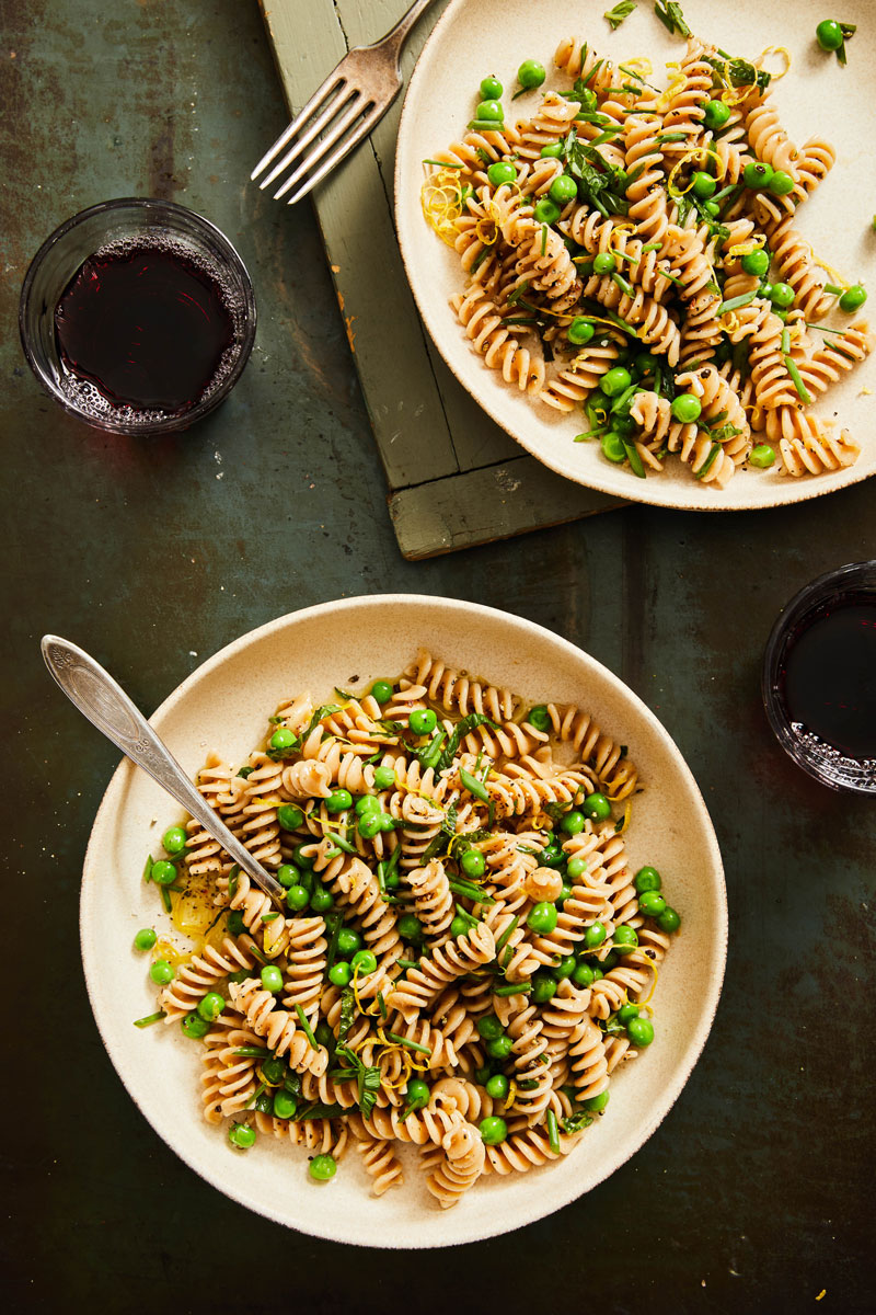 ルーヴルボーテ EC クリーム 80g Lemon Whole-Wheat Fusilli with Peas - DeLallo