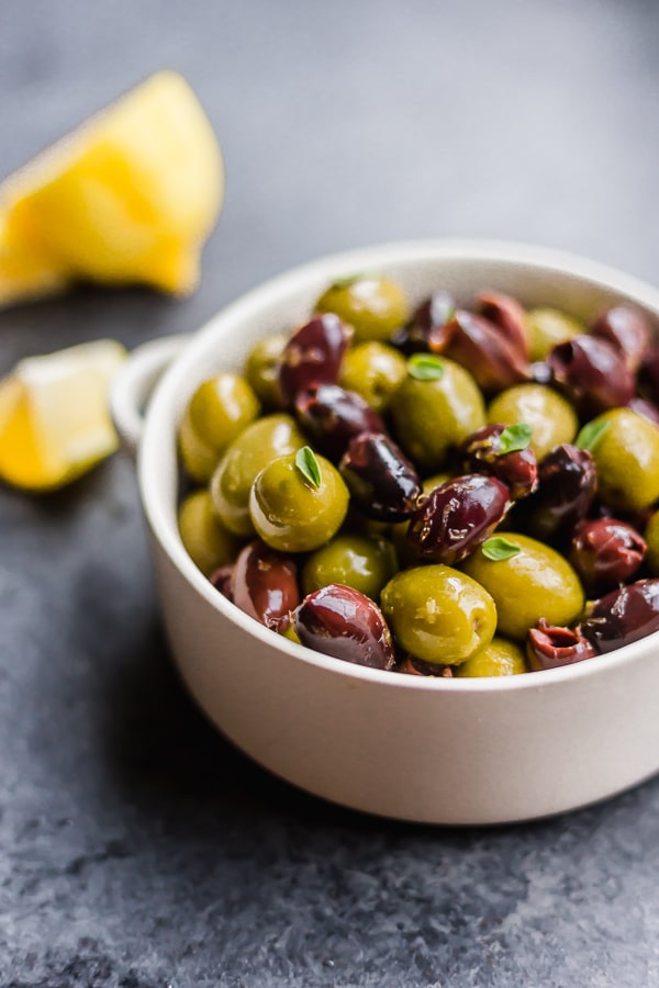 Image of Lemony Baked Olives