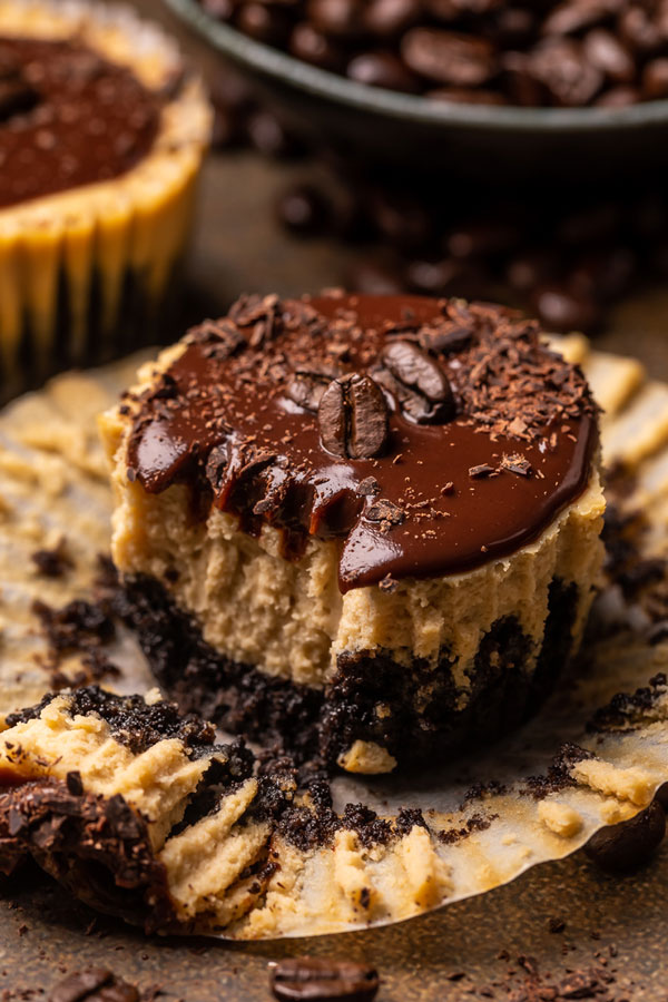 Mini Espresso Cheesecakes - DeLallo