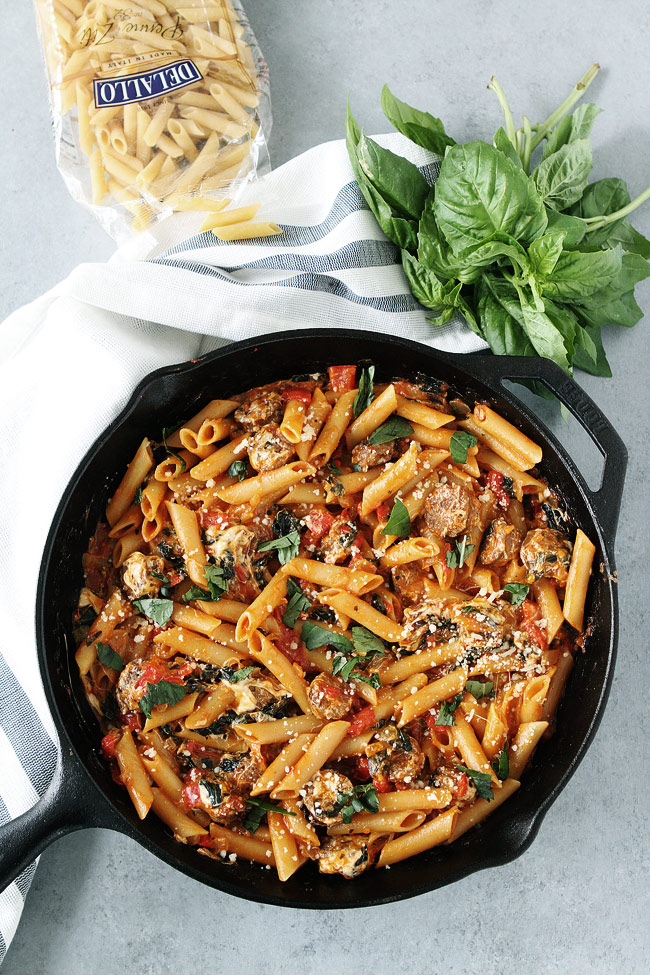 Image of one Pot Sausage Pasta