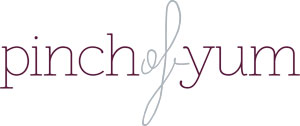 Pinch of Yum blog logo.