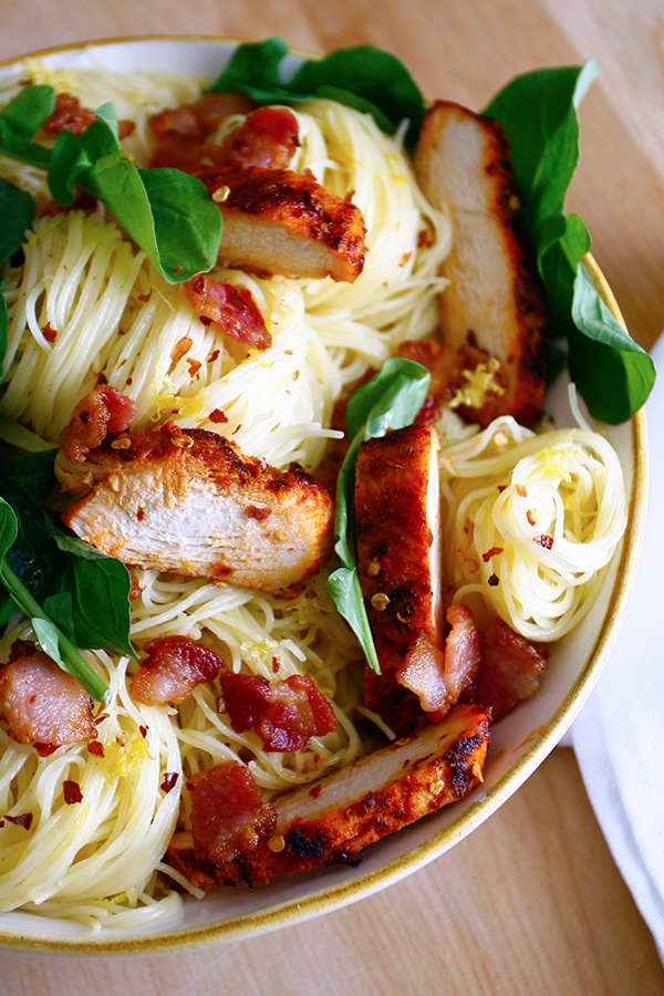 Spicy Chicken Arrabbiata Capellini - DeLallo