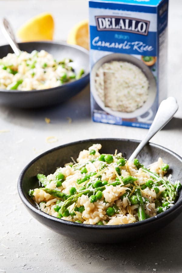 Image of Spring Risotto with Asparagus and Peas