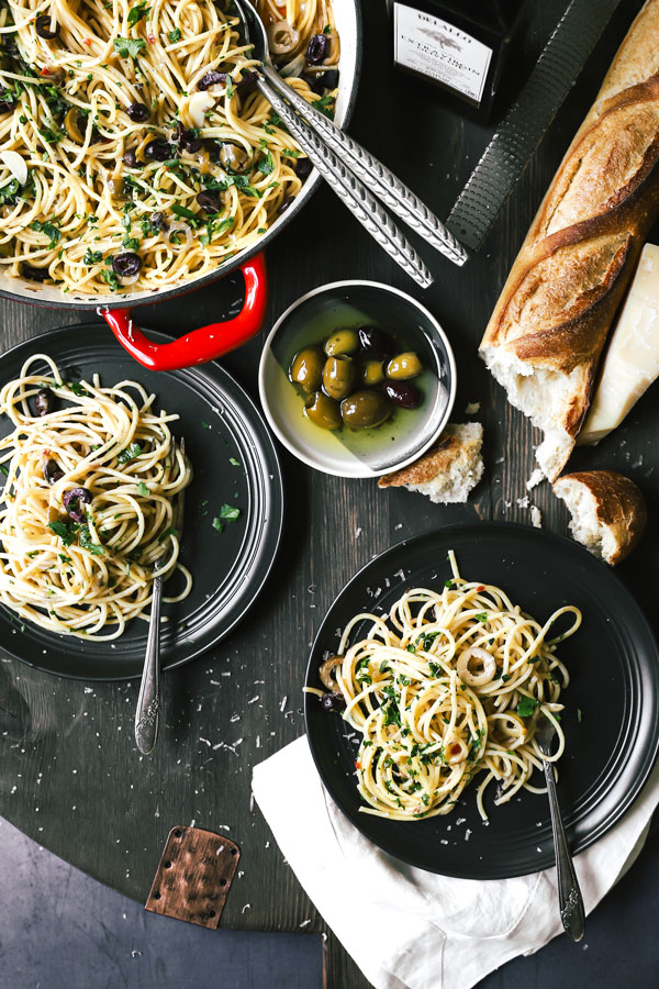 Summer Olive and Antipasti Pasta