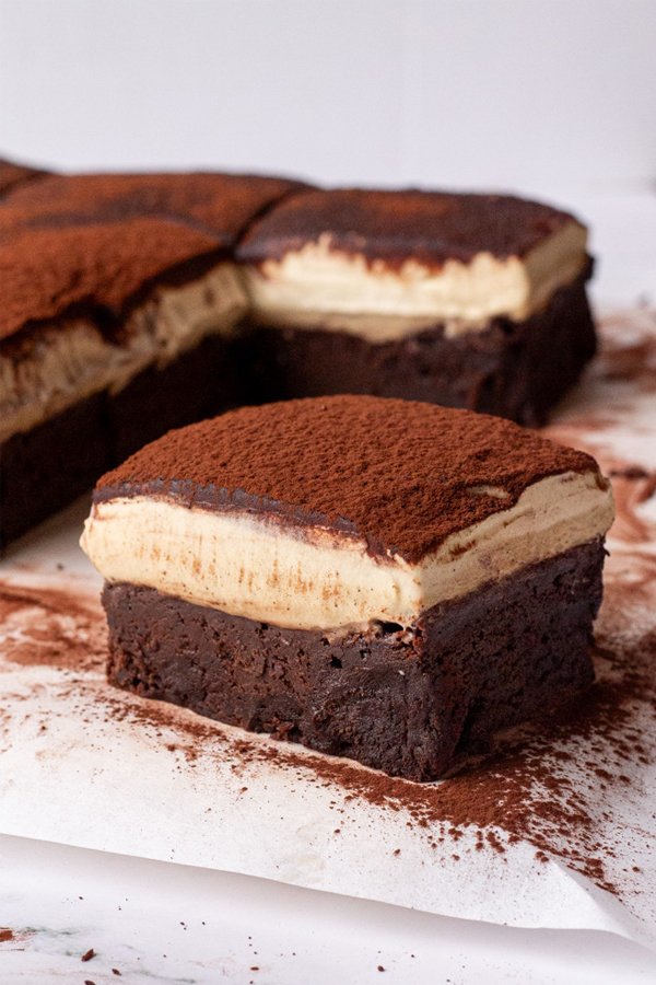 Tiramisu Brownies - DeLallo