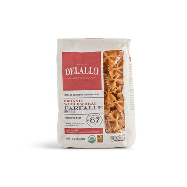 DeLallo Organic Whole Wheat Farfalle