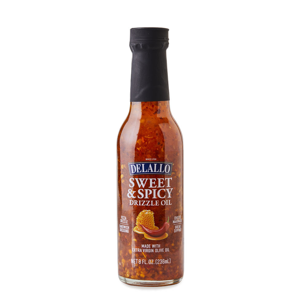 8 oz. Bottle of Sweet & Spicy Pizza Oil