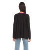 KAREN KANE COLORBLOCK V-NECK TOP P/S