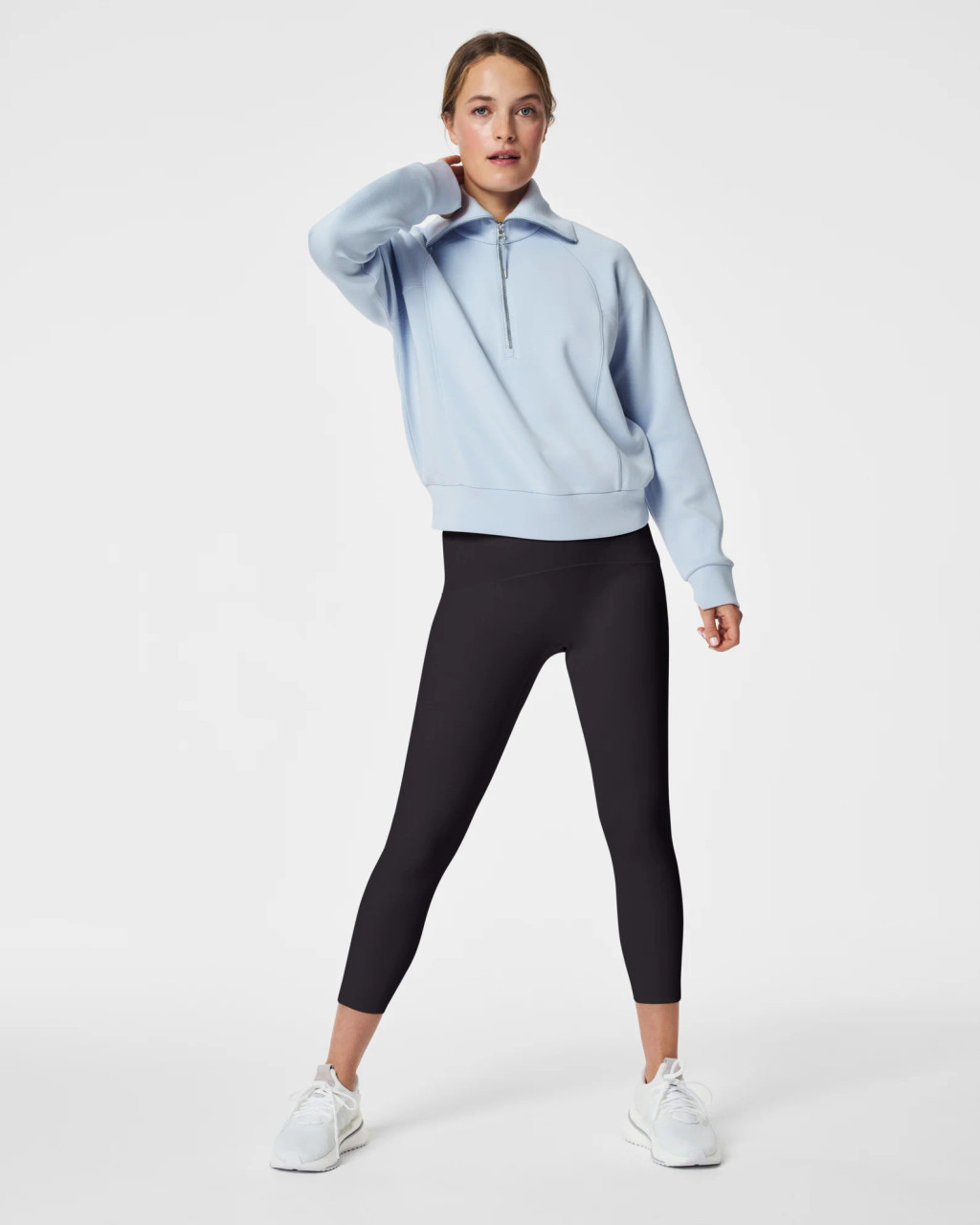 Spanx Airessentials Half-Zip Top