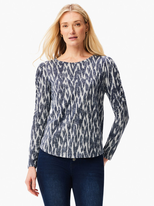 NZT IKAT LONG SLEEVE TOP 232072