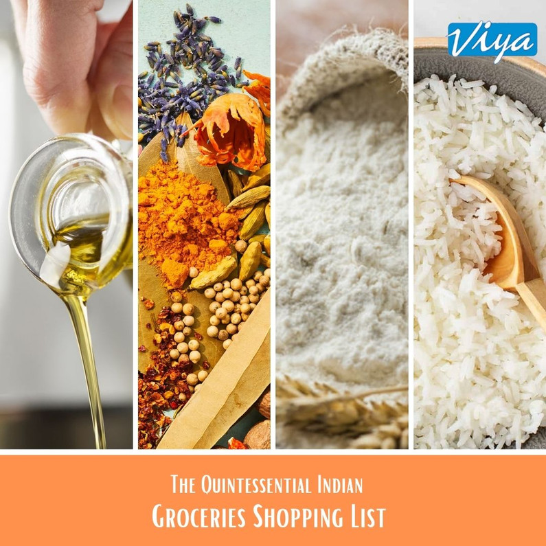 The quintessential Indian grocery shopping list