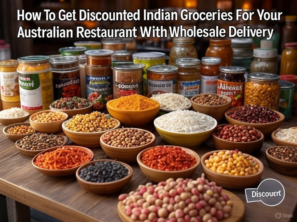 How to Get Discounted Indian Groceries for Your Australian Restaurant with Wholesale Delivery
